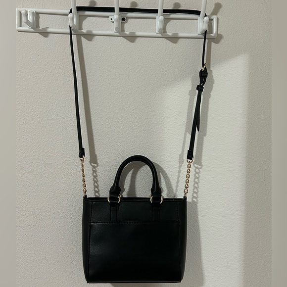 💜SOLD💜NWT Juicy Couture Colorful Love Mini Tote with Crossbody Strap Liquorice - Picture 6 of 14